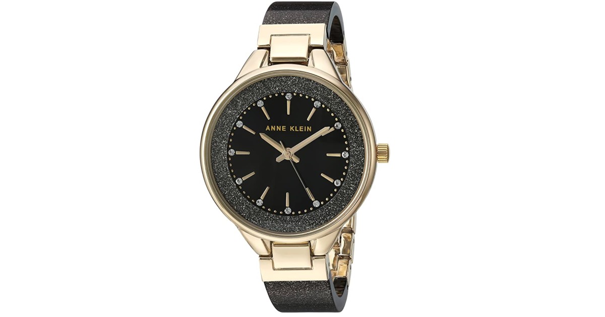 Anne Klein Swarovski Bangle Watch ONLY $28.99 (Reg $65)