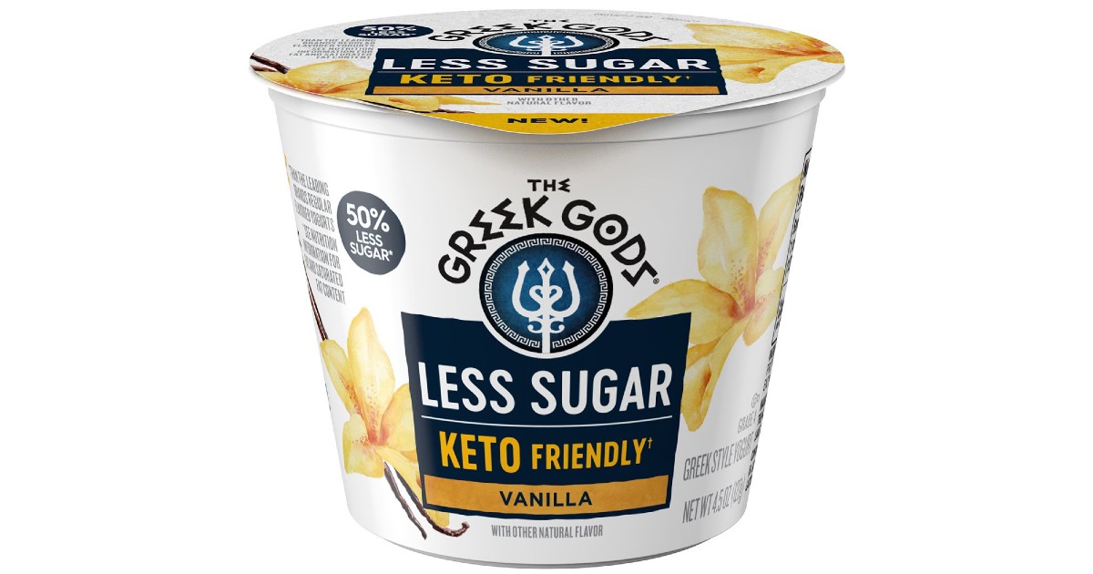 FREE Greek Gods Less Sugar Keto Friendly Yogurt at Walmart