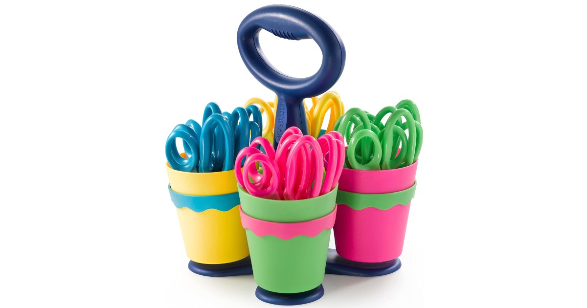 Westcott Kids Scissors 24-Pack with Caddy ONLY $13.93 at Amazon 