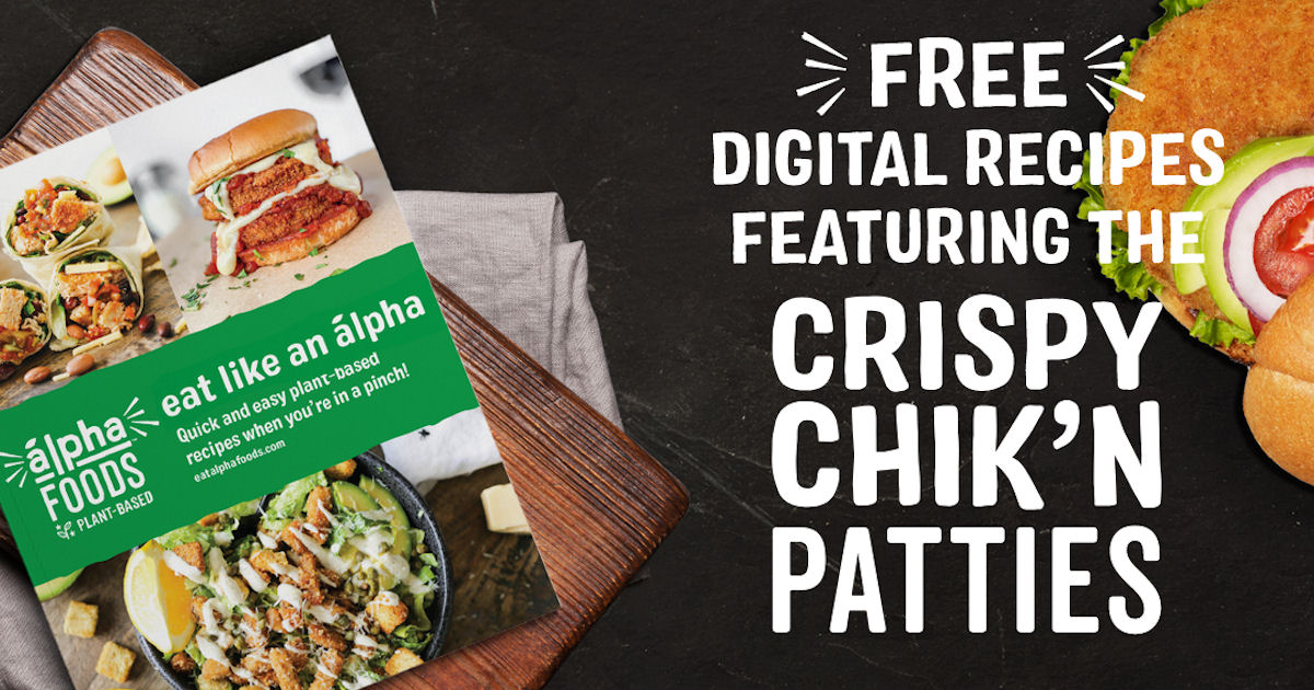 Free Alpha Foods Eat Like an Alpha Recipe eBooklet Free Stuff & Freebies