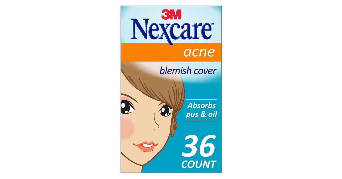 Nexcare Acne Cover 36-Count ONLY $3.97 (Reg. $8)