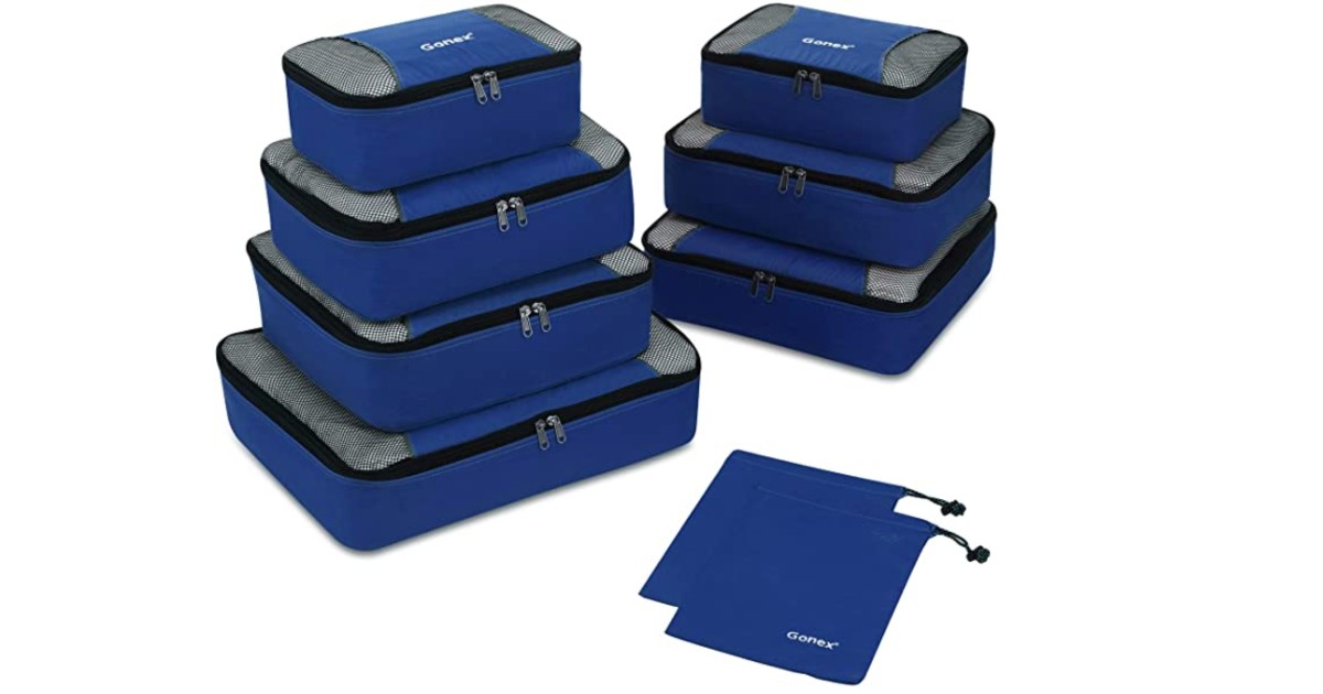 Travel Packing Cubes at Amazon