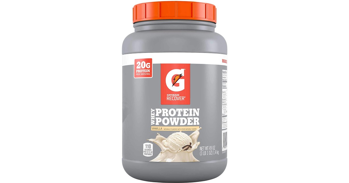 Gatorade Whey Protein Powder ONLY $27.69 Shipped (Reg $40)