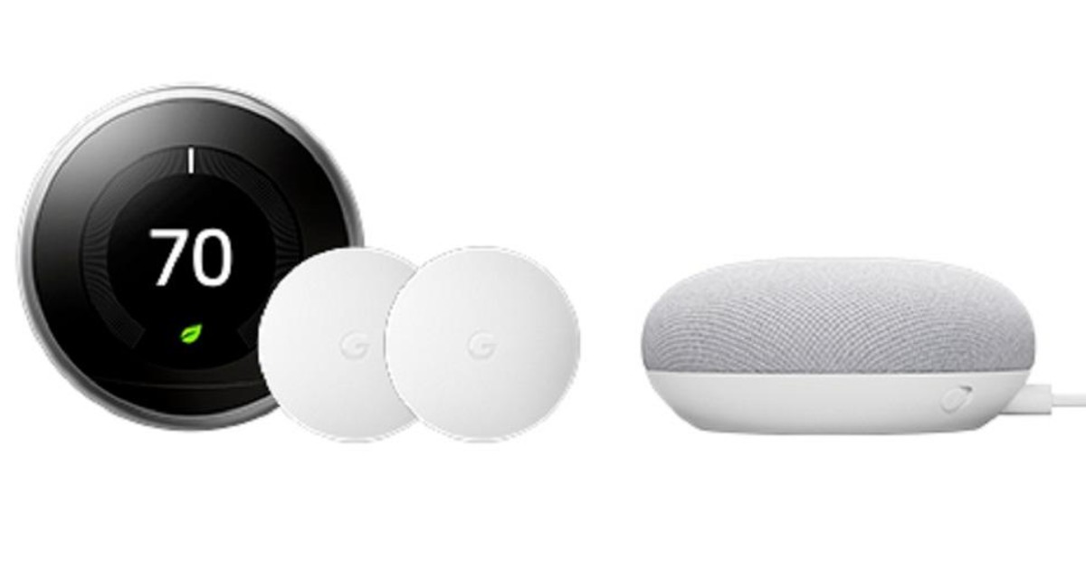 Nest Thermostat 3rd Gen w/ Google Home Mini ONLY $228 Shipped