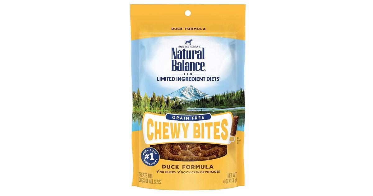 Natural Balance Dog Treats ONLY $2.20 (Reg. $8)