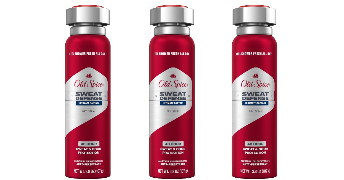 Old Spice Dry Spray Deodorant ONLY $0.87 at Target