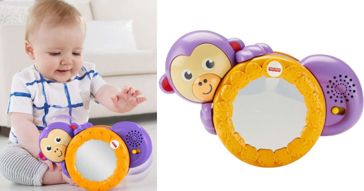 Fisher-Price 1-2-3 Crawl Along Monkey ONLY $7.50 (Reg $15)