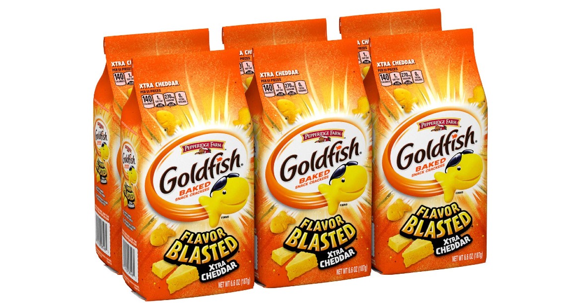 Pepperidge Farm Goldfish 6-Pack ONLY $8.89 shipped