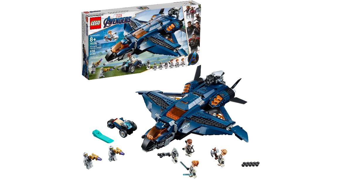 LEGO Marvel Avengers Ultimate Quinjet ONLY $57.99 (Reg $80)