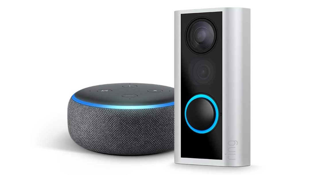 Ring Peephole Cam with Echo Dot ONLY $79.99 (Reg $180)