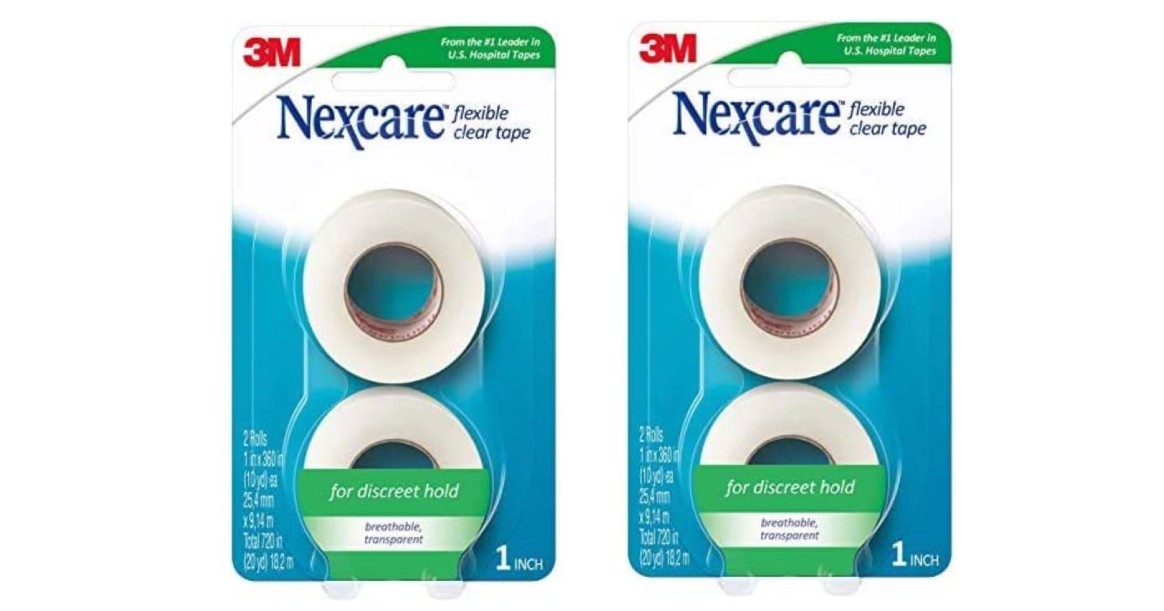 Nexcare Flexible Clear Tape 2-Count for ONLY $4.15 (Reg $19)