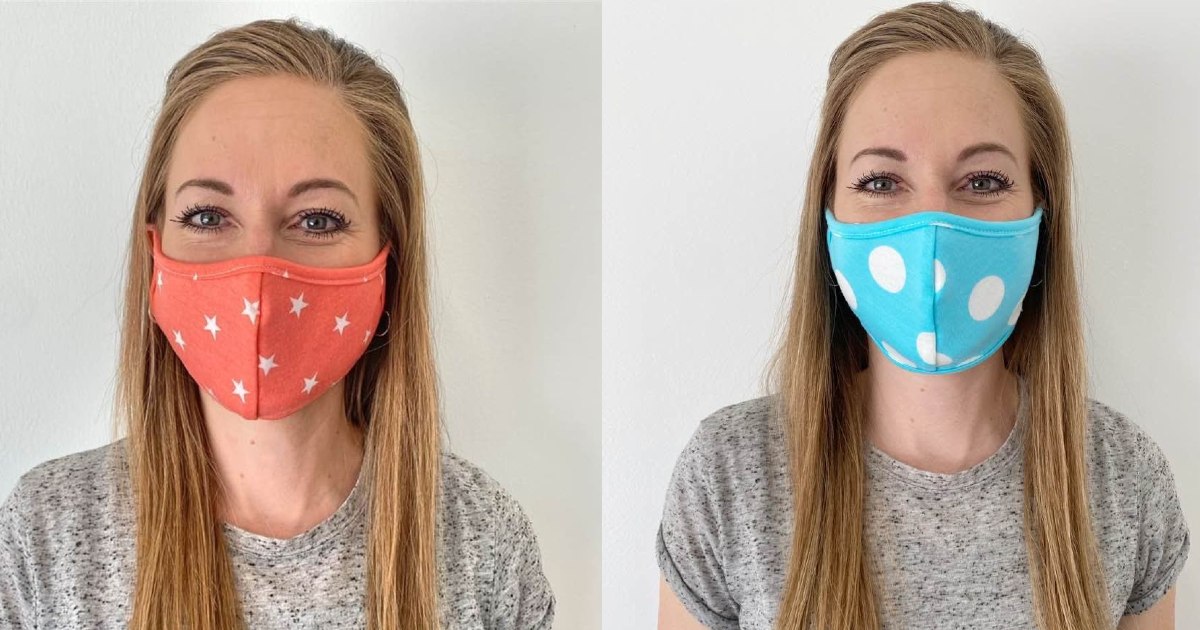 Cute Reusable Face Masks ONLY $5.99 + Free Shipping