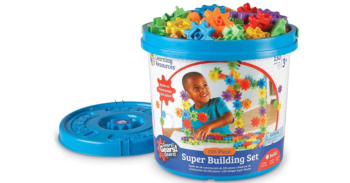 Learning Resources 150-Piece Super Building Toy Set ONLY $19.99 