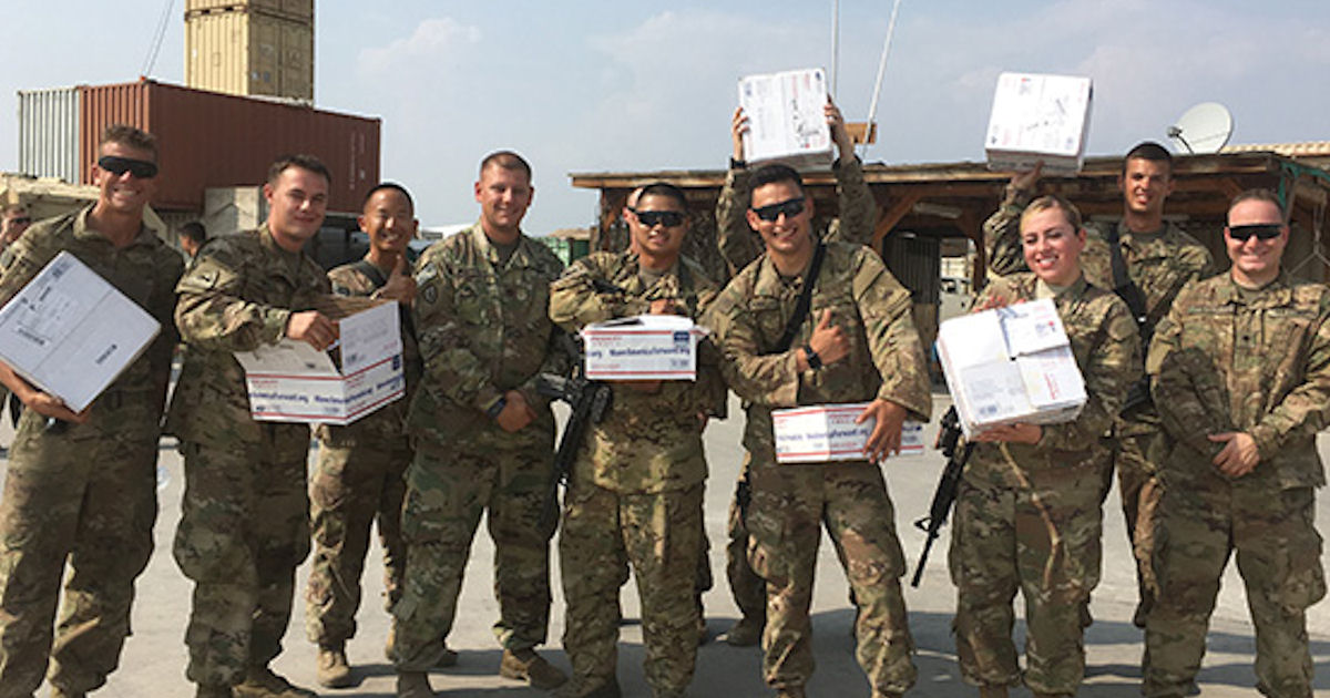 FREE Care Package for Troops