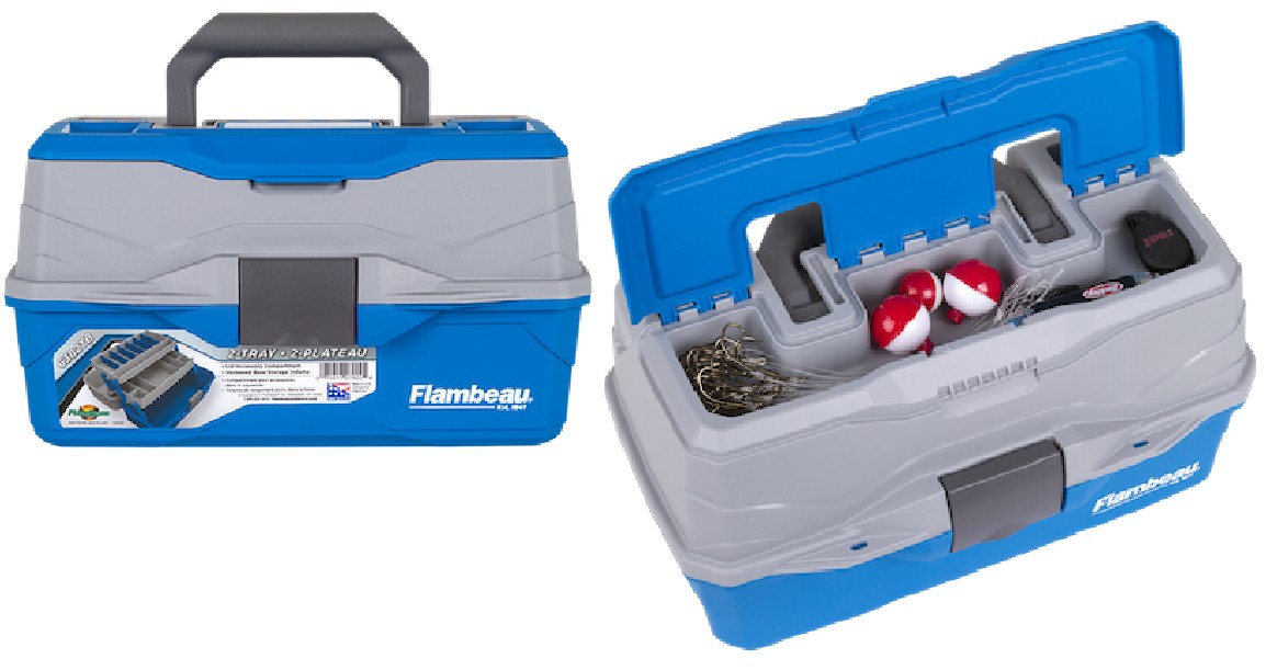 Flambeau Outdoors 2 Tray Tackle Box ONLY $10.67 (Reg $26)