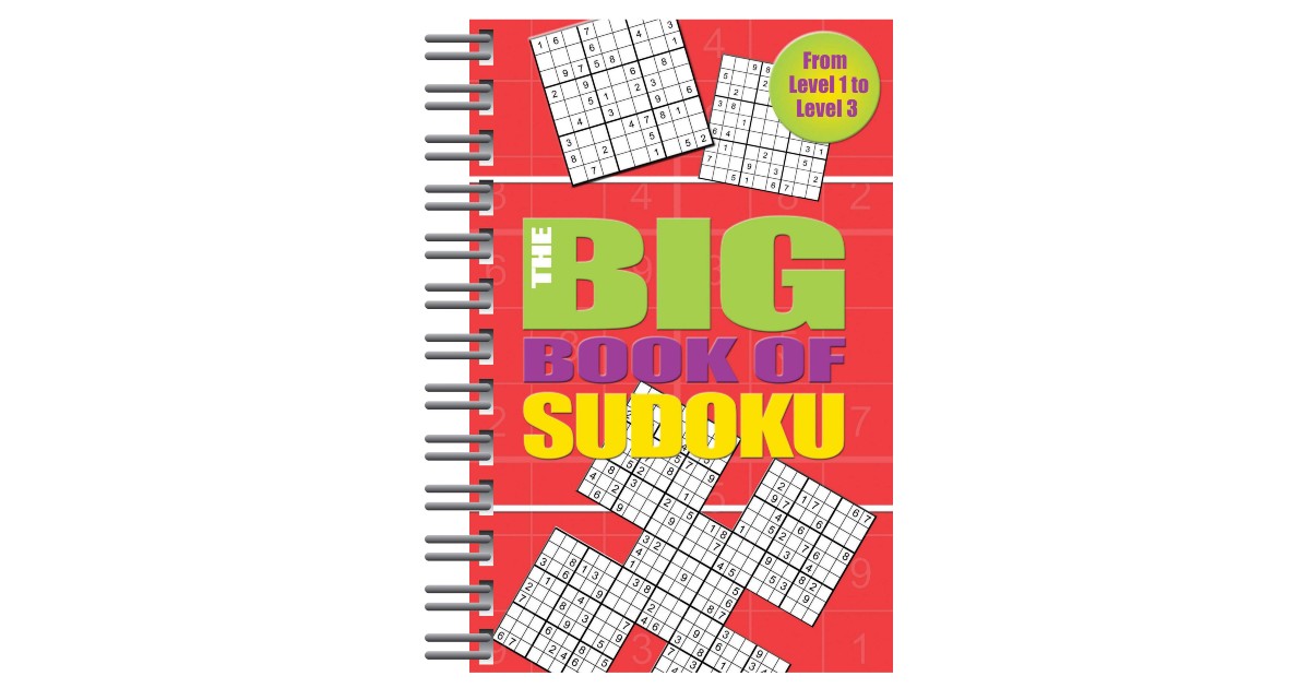Big Book of Sudoku ONLY $3.42 (Reg. $8)