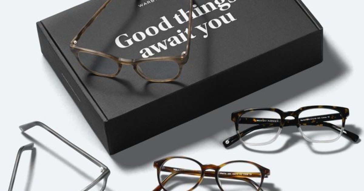 Five New Glasses Mailed for Free by Warby Parker