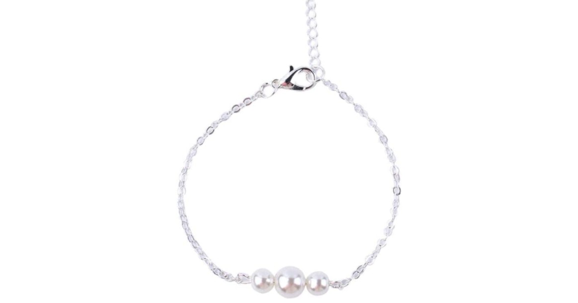 Pearl Beads Bracelet at Amazon