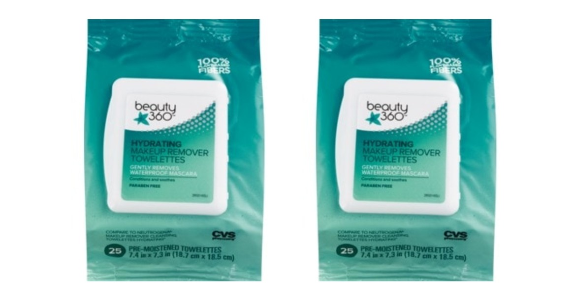 FREE Beauty 360 Facial Wipes 25-Count at CVS - Today Only!