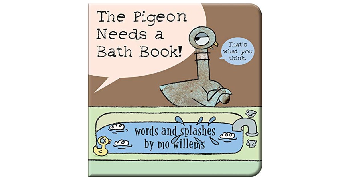 The Pigeon Needs a Bath Book ONLY $3.59 (Reg. $9)