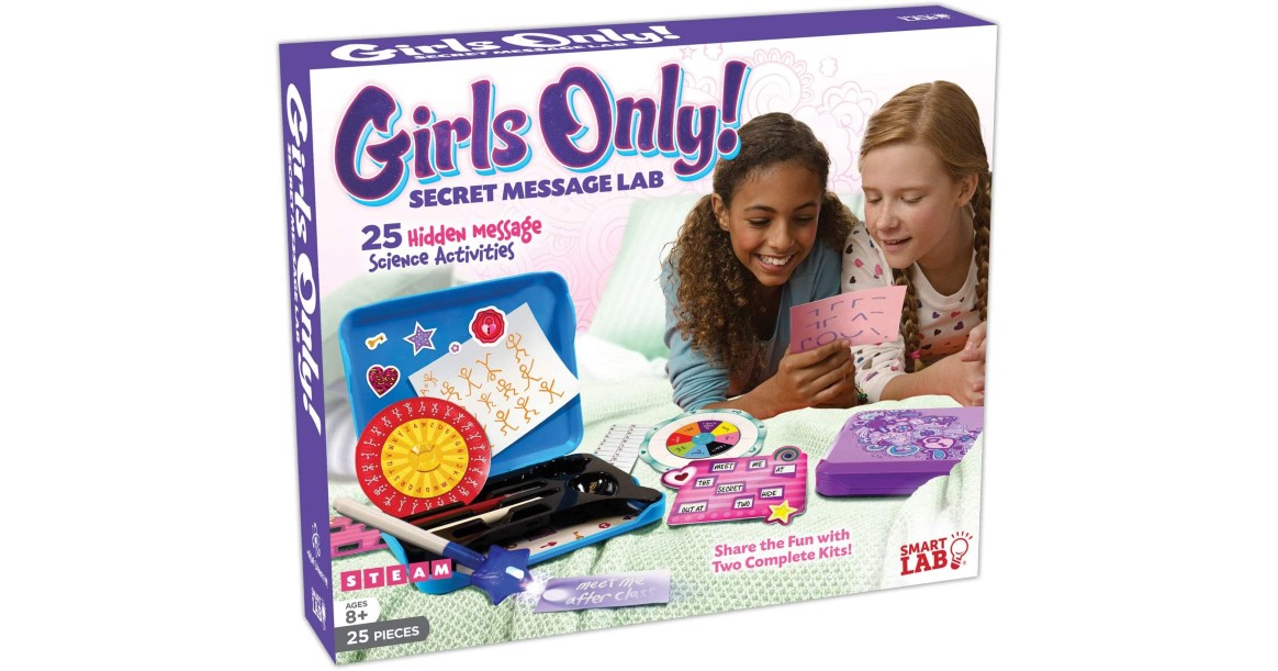 SmartLab Toys Girls Secret Message Lab ONLY $13.32 (Reg $25)