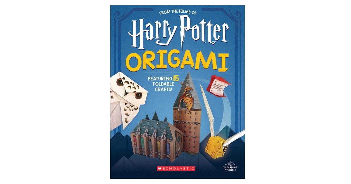 Harry Potter Origami Book ONLY $4.57 (Reg. $13)