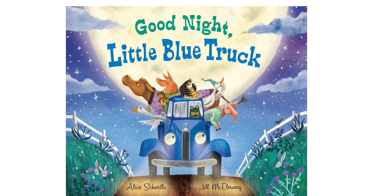Good Night, Little Blue Truck Hardcover Book $6.68 (Reg. $18)