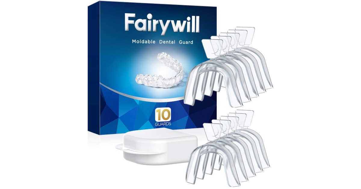 Fairywill Dental Guards 10-Pack ONLY $9.89 (Reg $17)