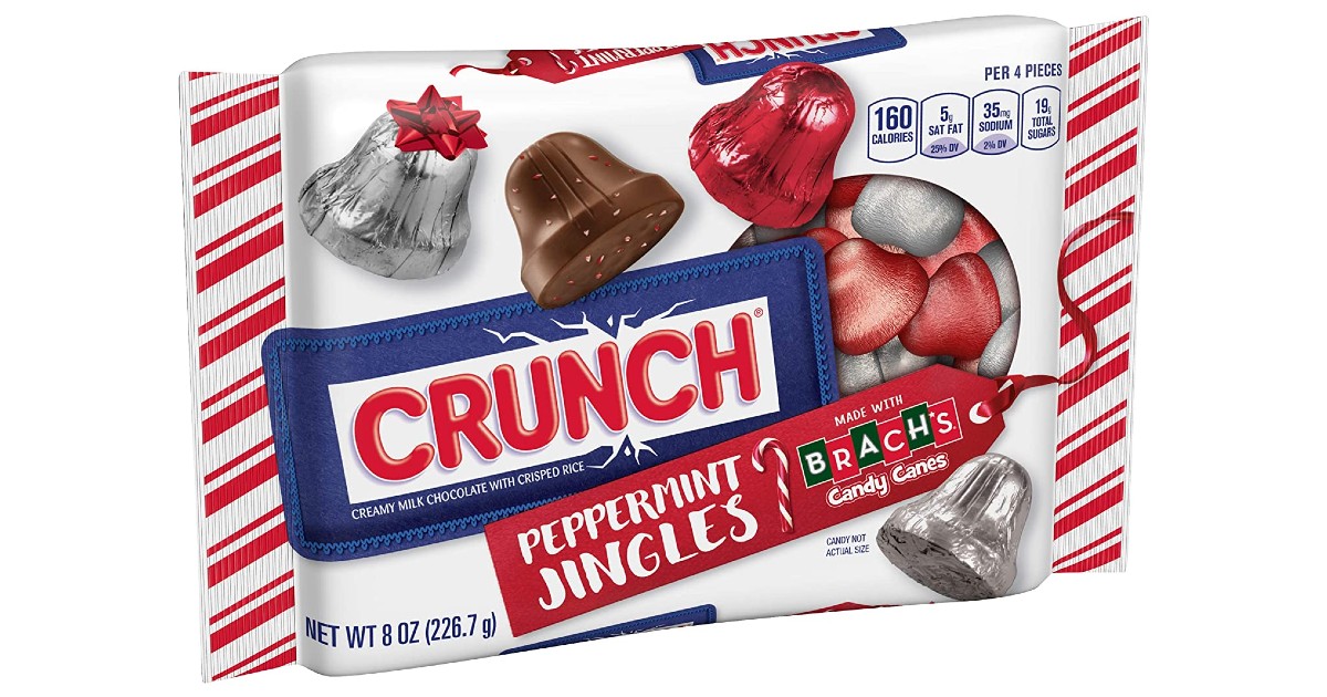 Crunch Peppermint Jingles 24-Pack ONLY $16 on Amazon