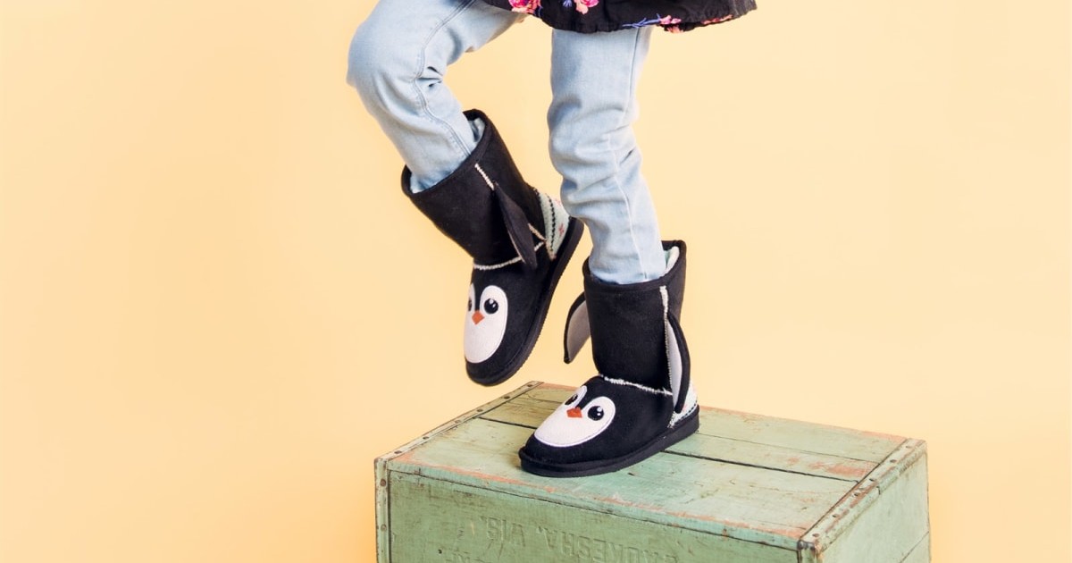 MUK LUKS Kid's Animal Boots ONLY $8.99 (Reg. $44)