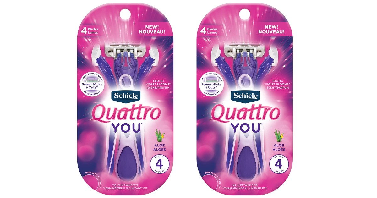 Schick Disposable Razors ONLY $0.32 Each at CVS
