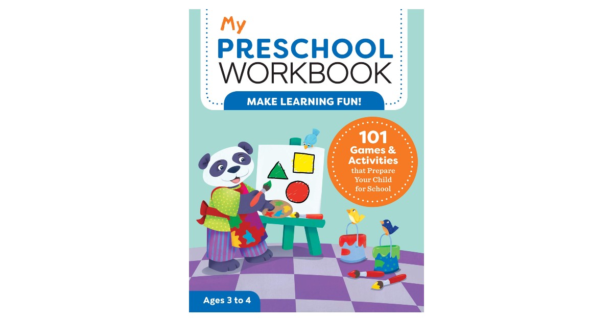 My Preschool Workbook ONLY $5.35 (Reg. $13)