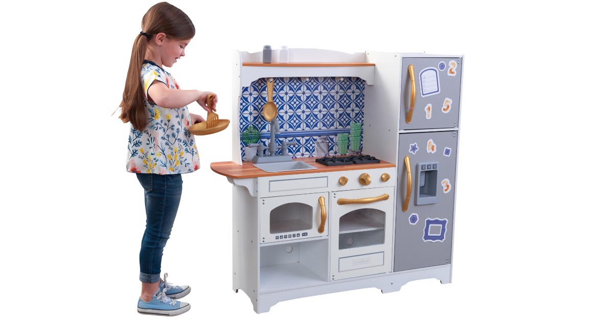 KidKraft Mosaic Magnetic Play Kitchen ONLY $89.14 (Reg $130)