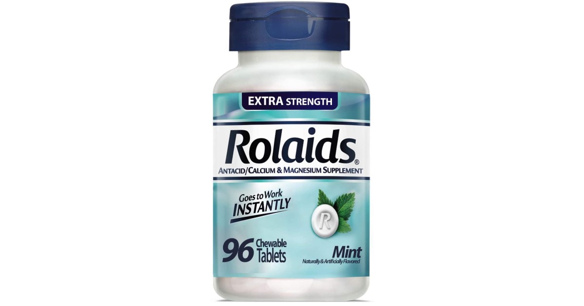 Rolaids Extra Strength Tablets Mint 96-ct ONLY $2.85 (Reg $7)