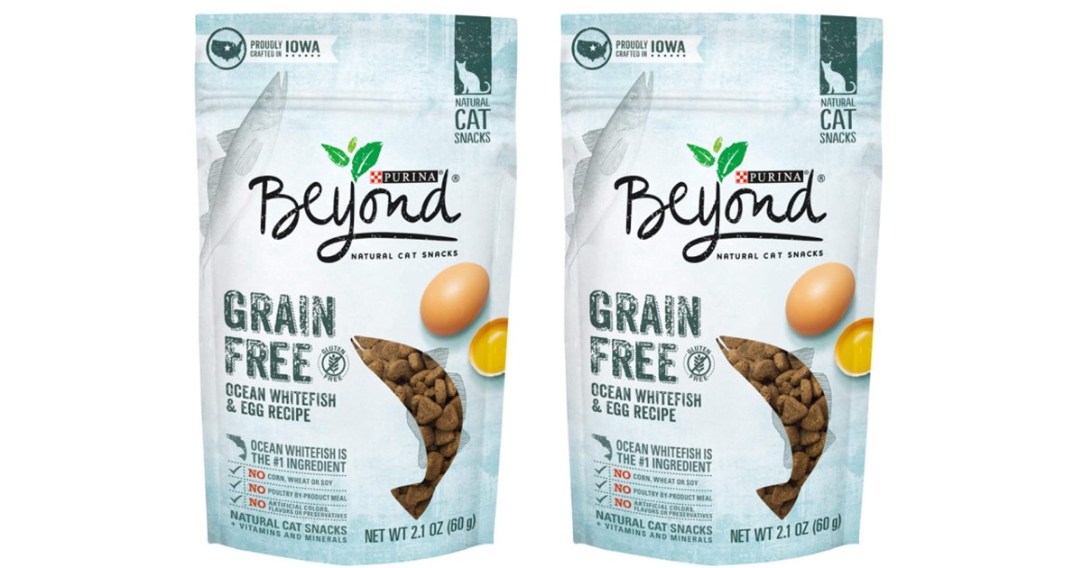 Purina Beyond Grain Free Cat Snacks 10-Pack ONLY $17.96 Shipped
