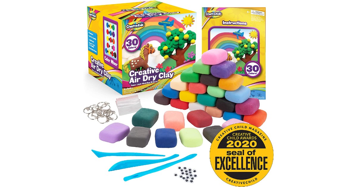 Creative Kids Air Dry Clay on Amazon