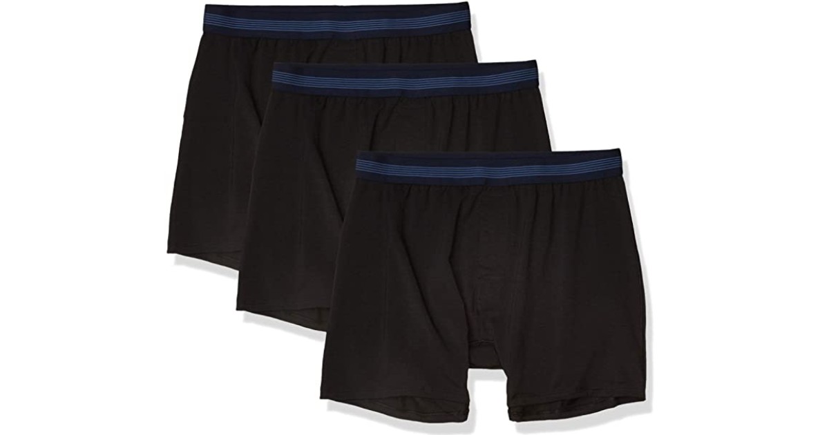 Men’s Goodthreads Knit Boxers 3-Pack for ONLY $8.50 at Amazon