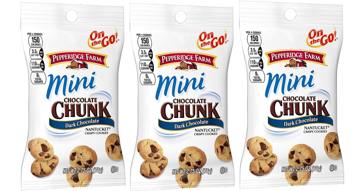 Pepperidge Farm Mini Crispy Cookies 36-Count ONLY $28 Shipped 
