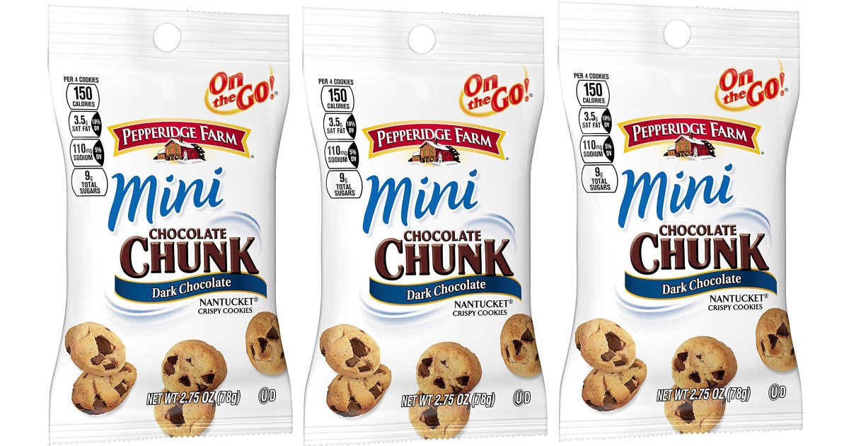Pepperidge Farm Mini Crispy Cookies 36-Count ONLY $28 ShippedÂ