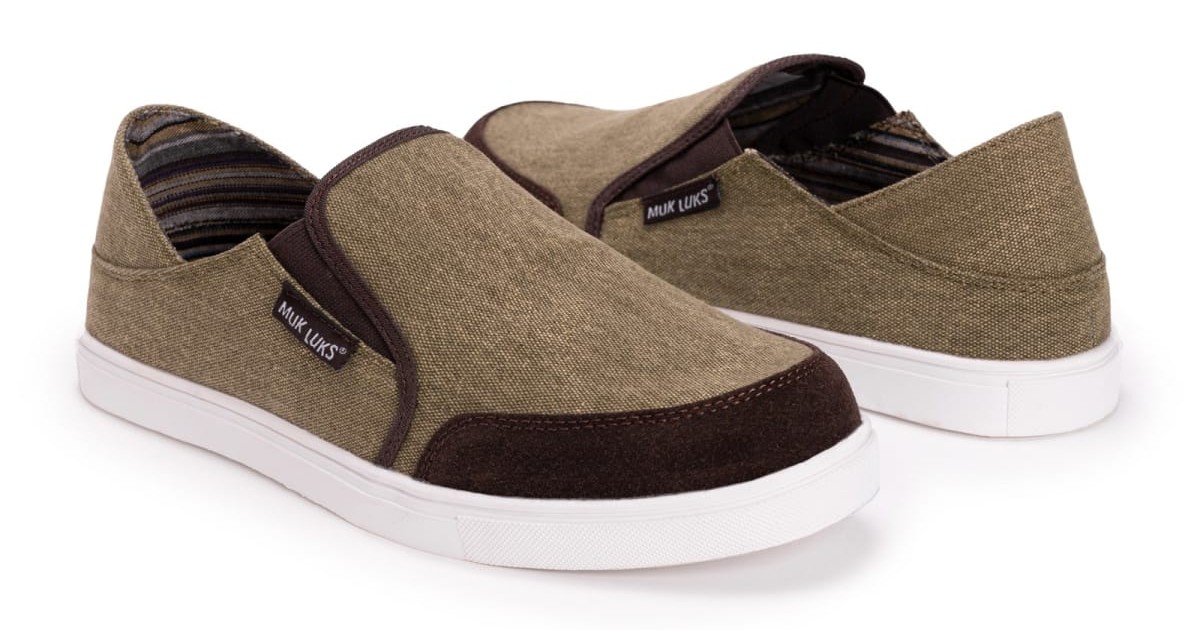 MUK LUKS Men's Bradley Slip-on ONLY $12.99 (Reg. $56)