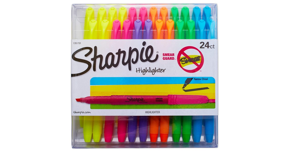 Sharpie Accent Pocket Highlighters 24-ct ONLY $7.48 (Reg $28)