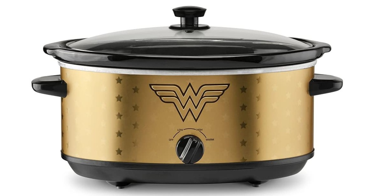 DC Wonder Woman 7-Quart Slow Cooker ONLY $24.15 (Reg $40)