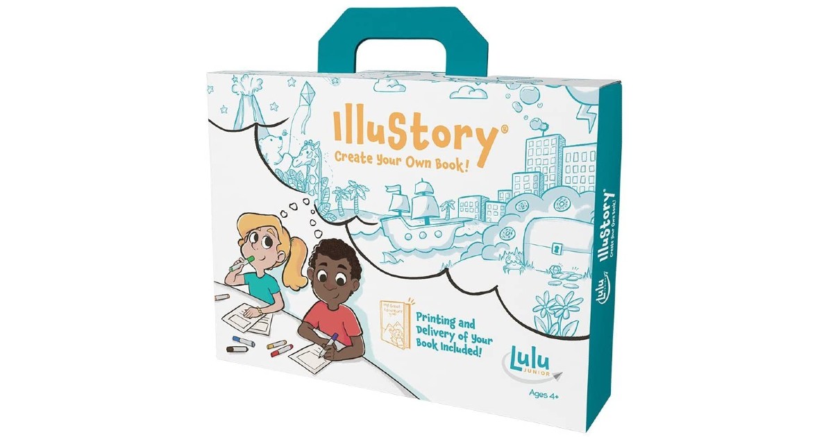 Lulu Jr. Illustory Book Making Kit ONLY $19.30 (Reg $30)