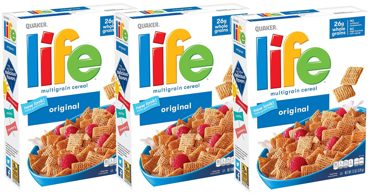 Life Breakfast Cereal Original 3-Pack ONLY $5.17 shipped