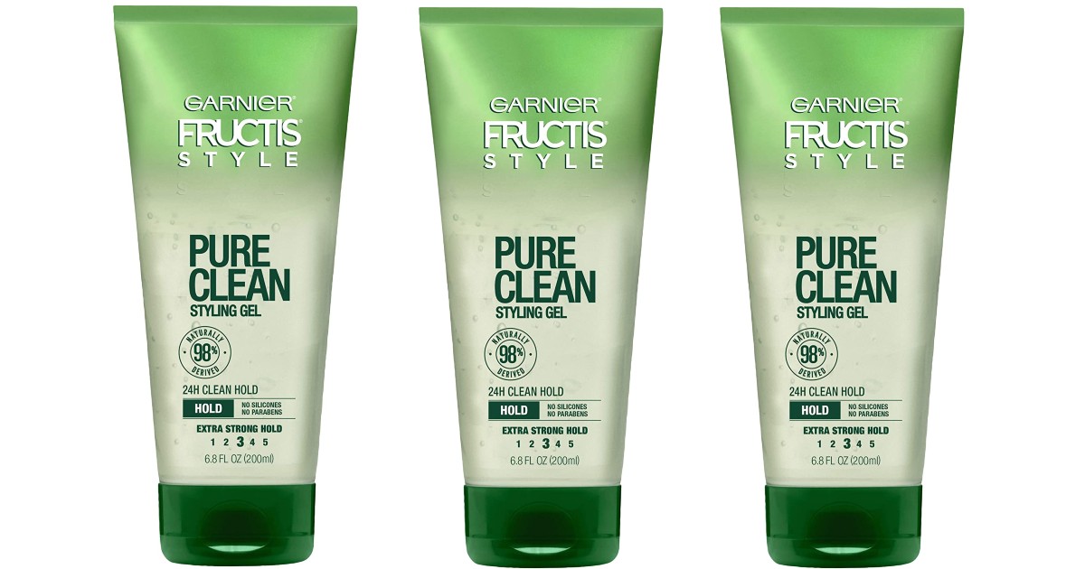 Garnier Fructis Style Pure Clean Styling Gel 3 for $6.46 (Reg $11)
