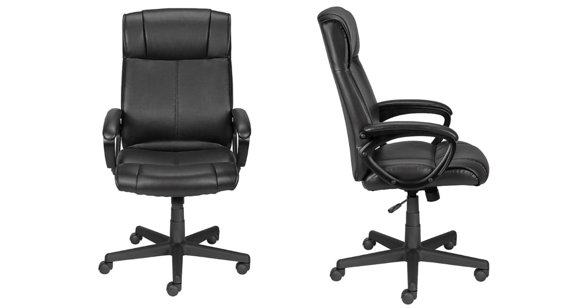 Faux Leather Desk Chair ONLY $79.99 Shipped (Reg $170)