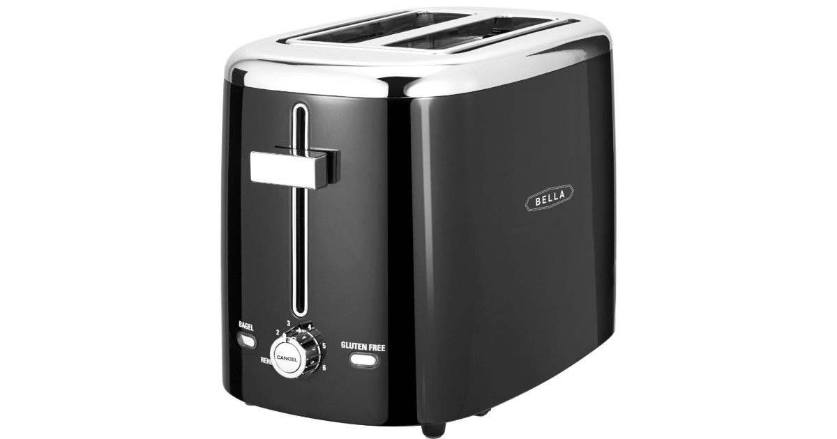 Bella 2-Slice Extra-Wide Slot Toaster ONLY $9.99 at Best Buy (Reg $20)