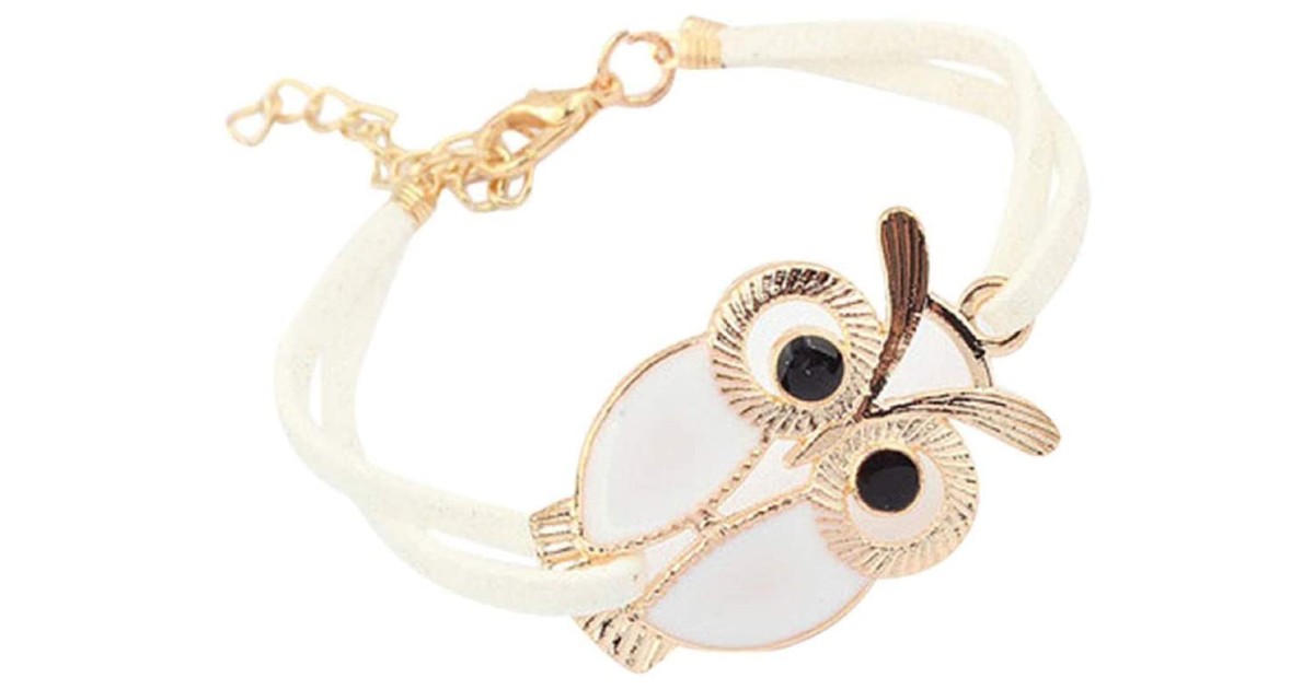 Owl Adjustable Multi-Layer Bracelet ONLY $1 Shipped