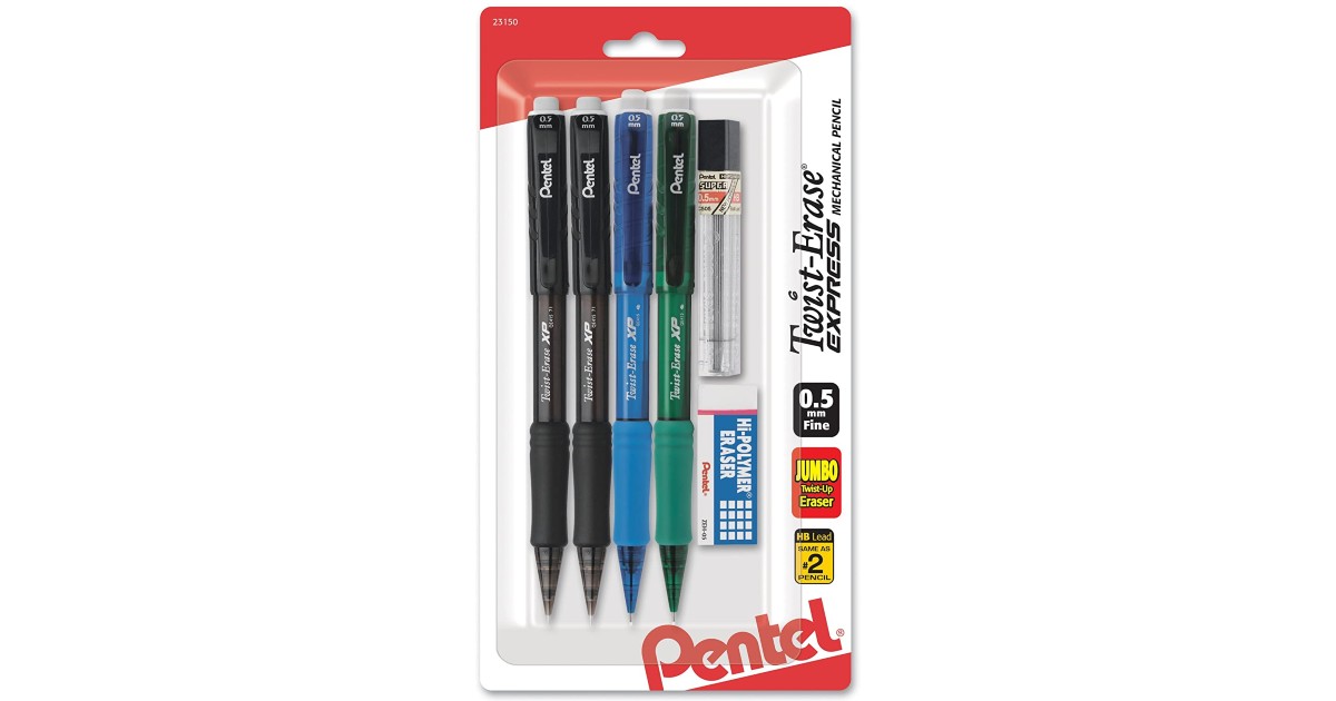 Pentel Twist-Erase Express Mechanical Pencil ONLY $3.97 (Reg $11)