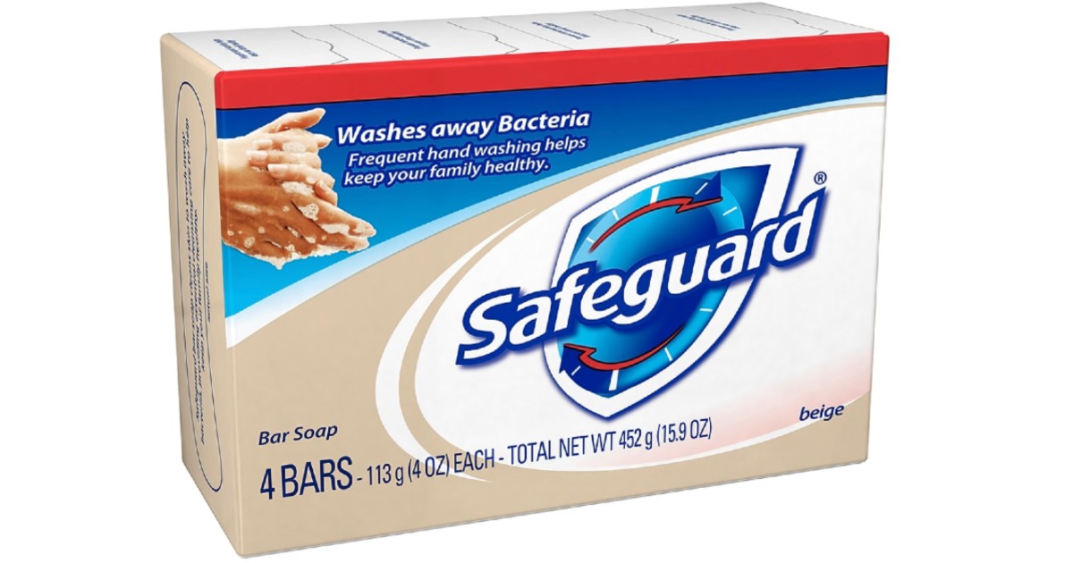 Safeguard Bar Soap 48-Count ONLY $13.49 (Reg $55)